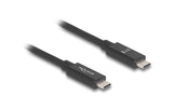 Delock USB4 80 Gbps koaxial 1.0m