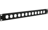 EXSYS EX-49298,19 D-Typ Patchpanel, 12Port