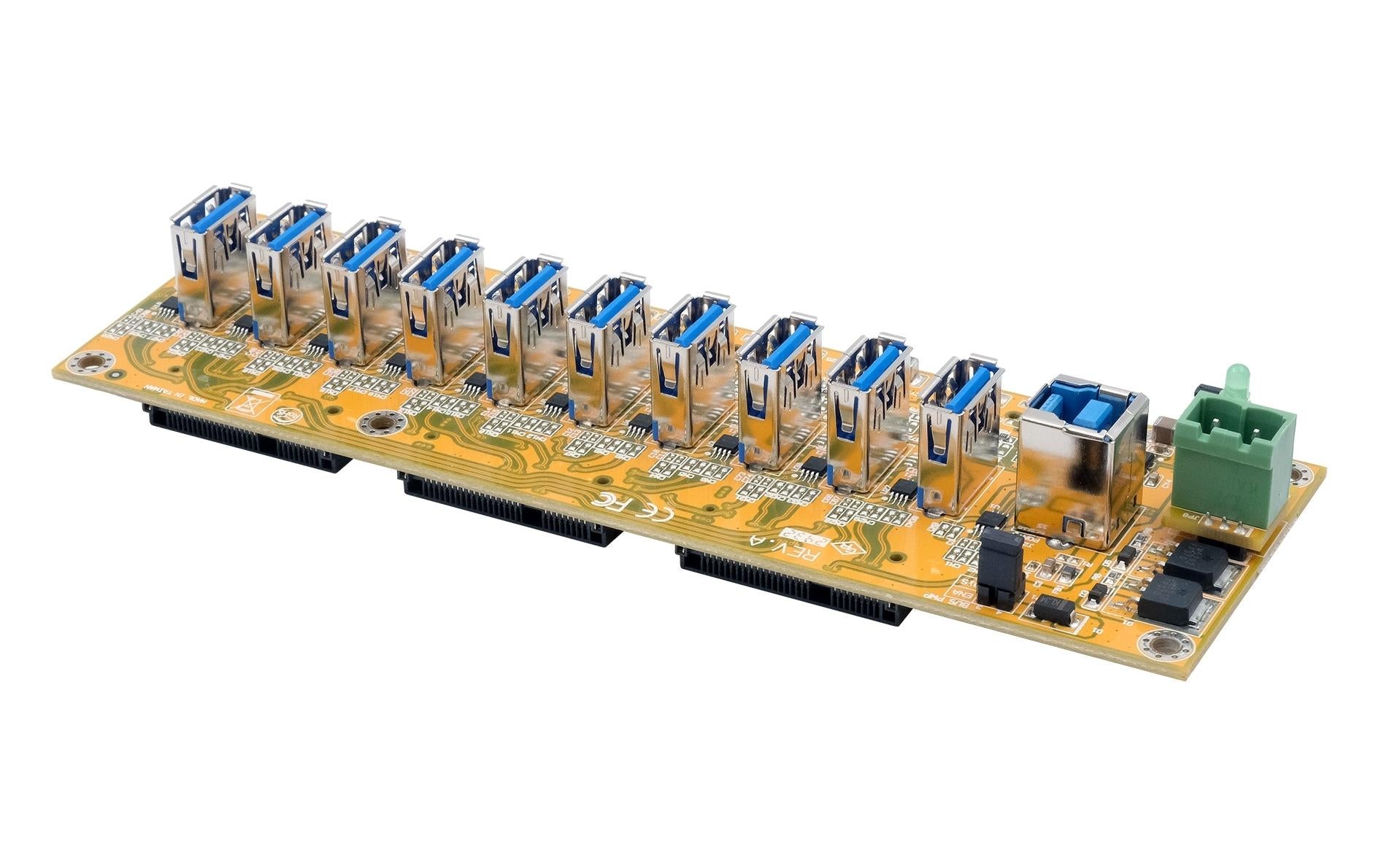 EXSYS EX-1110HMVS-PL, 10x USB3.2, Platine