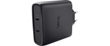 Trust Maxo USB-C 100W GaN 2 Port Wall Charg