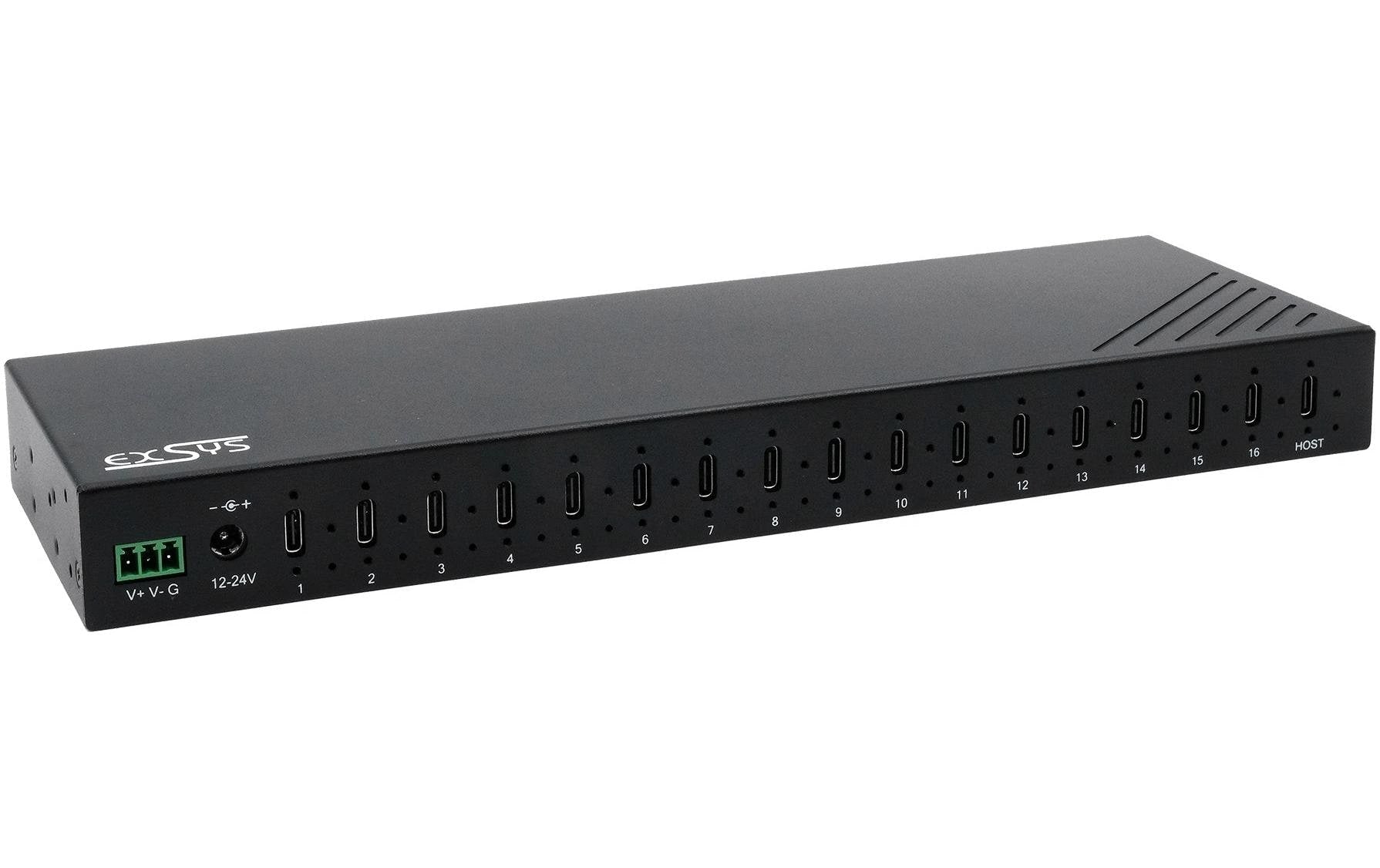 EXSYS EX-12276HMS, 16x USB3.2, Metall HUB