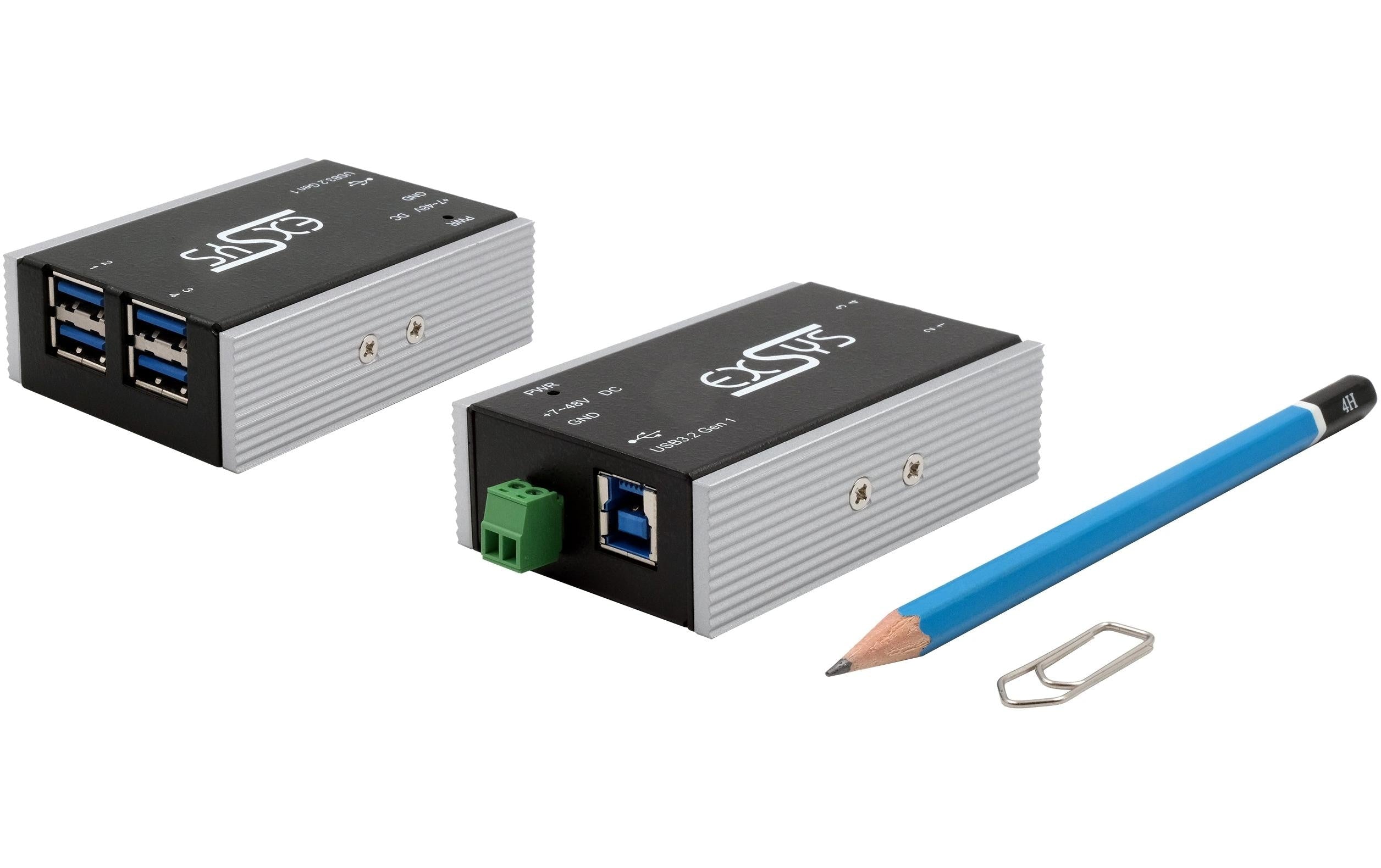 EXSYS EX-1181HMS-WT, 4x USB3.2, Metall HUB