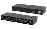 EXSYS EX-13074HM, USB2.0 zu 4x RS-232 Ports