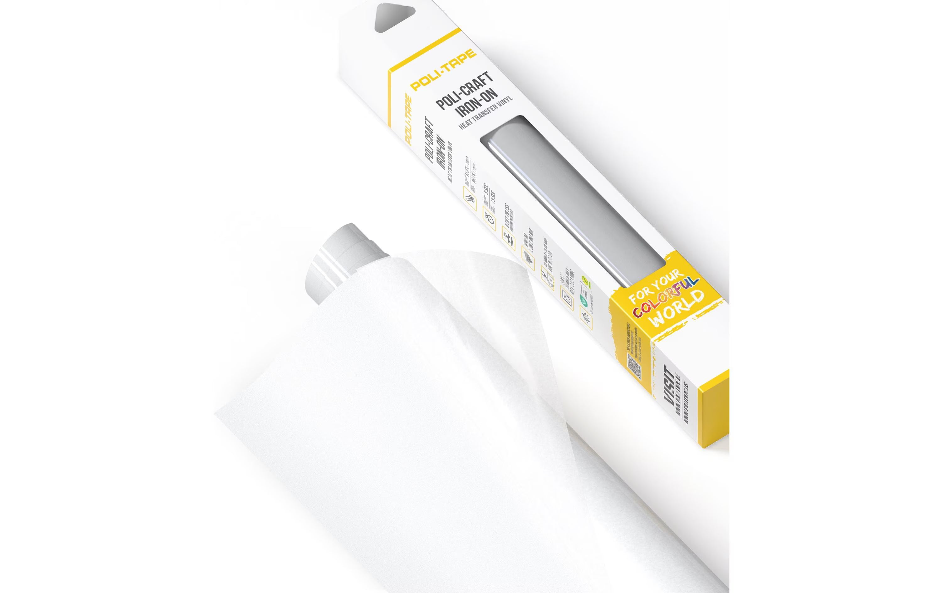 Poli-Tape Aufbügelfolie Tubitherm Flock,