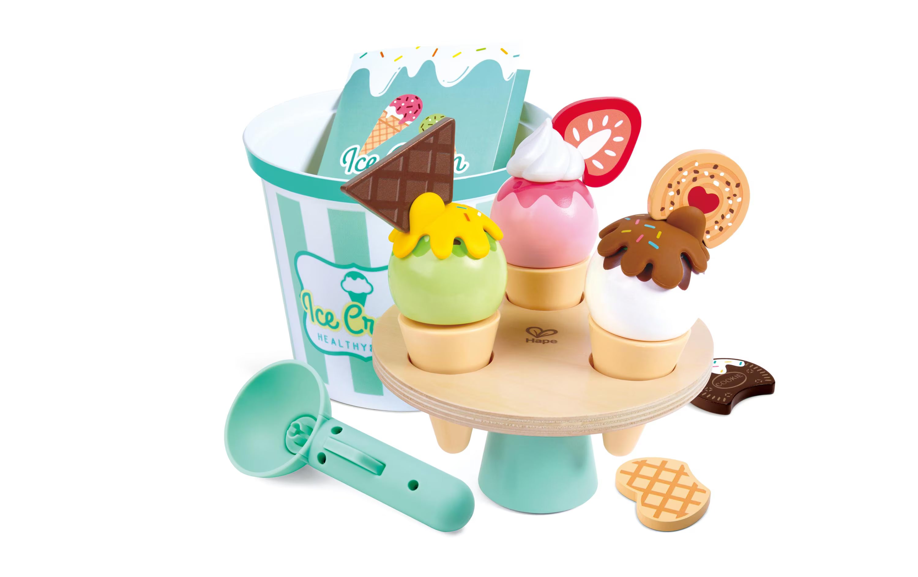 Eiscreme-Set