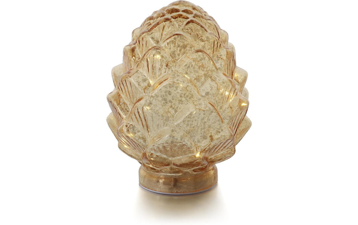 balthasar LED Dekozapfen PINE gold