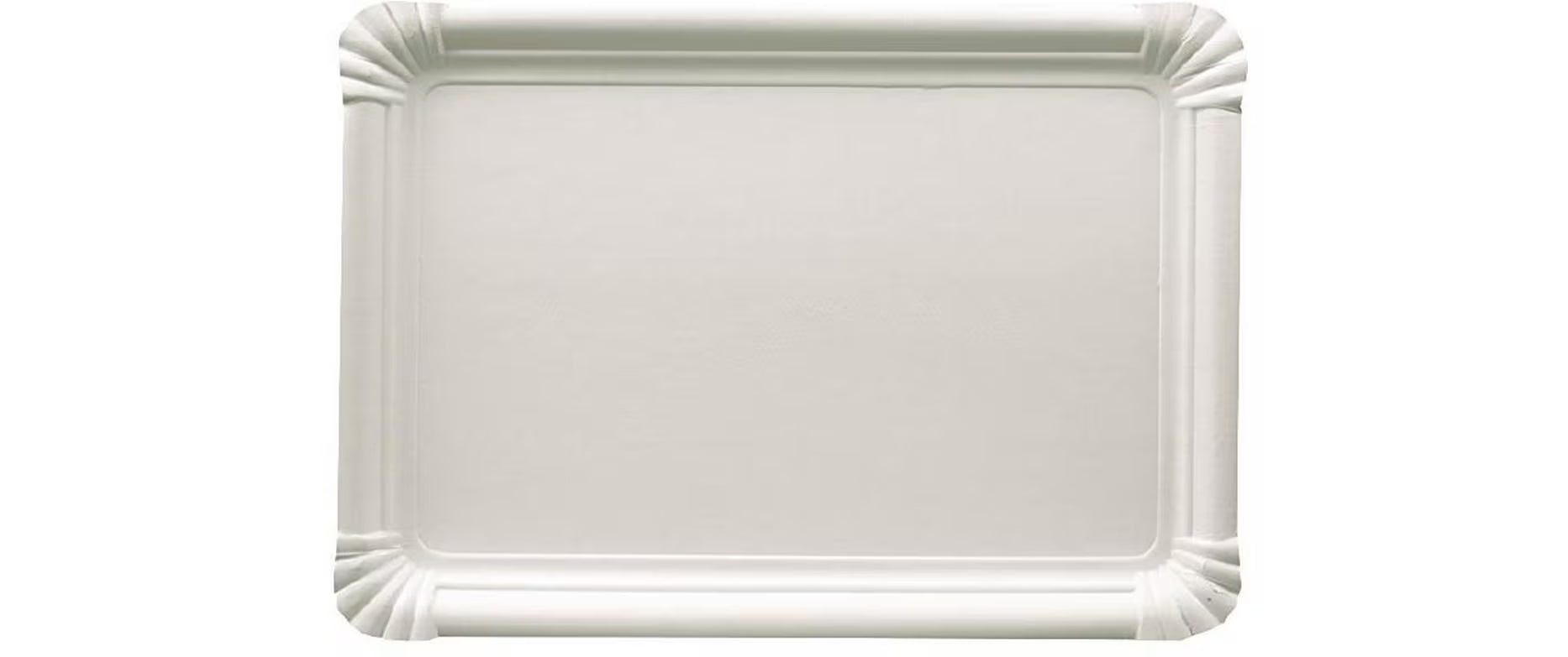 Papstar Pappteller Pure eckig 18x26cm