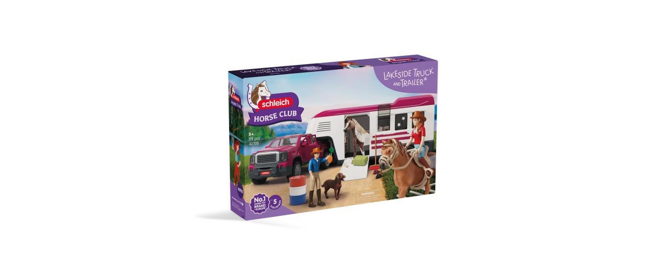 Schleich Lakeside Truck mit Anhänger