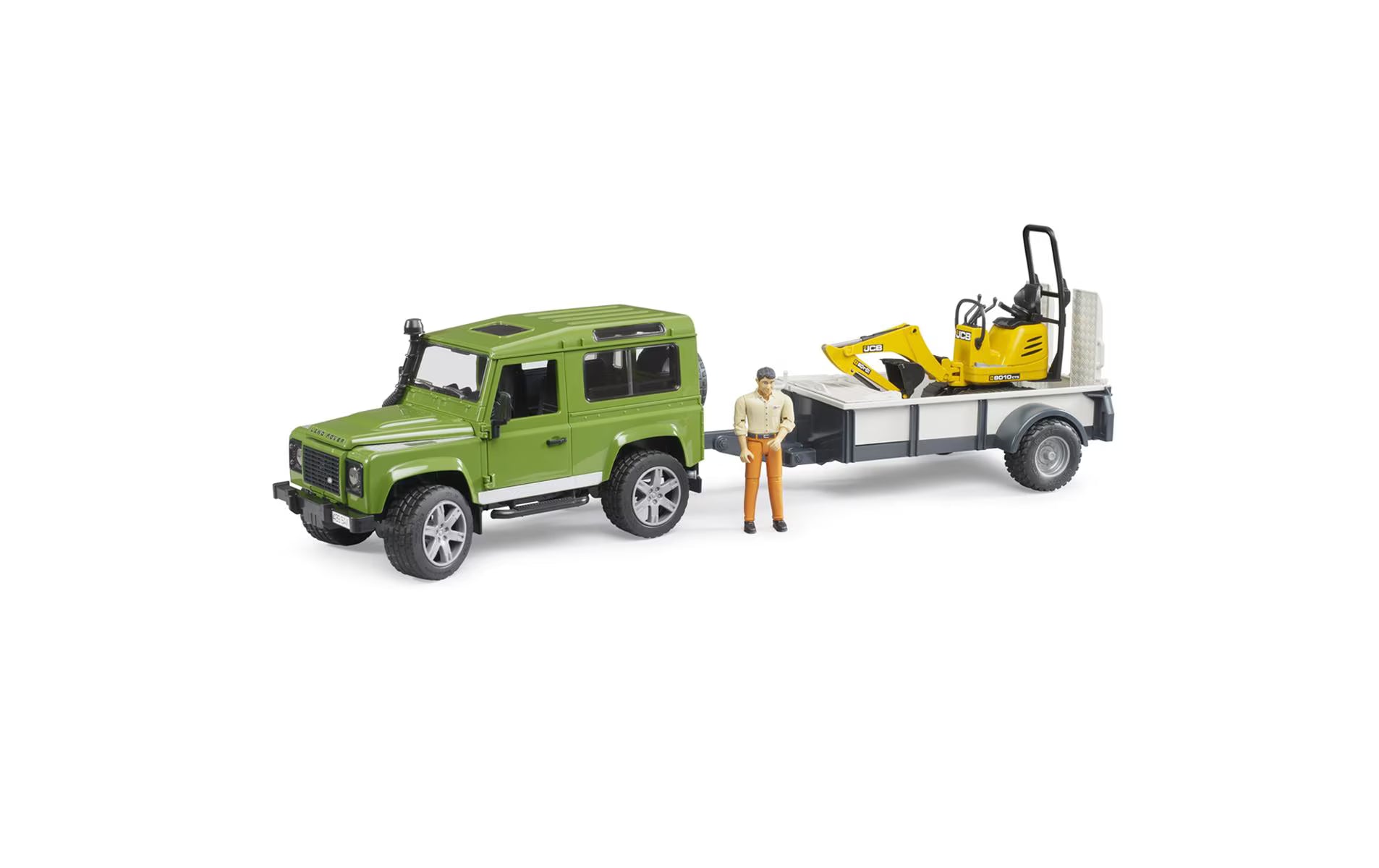 Bruder SpielwarenLand Rover Defender + An