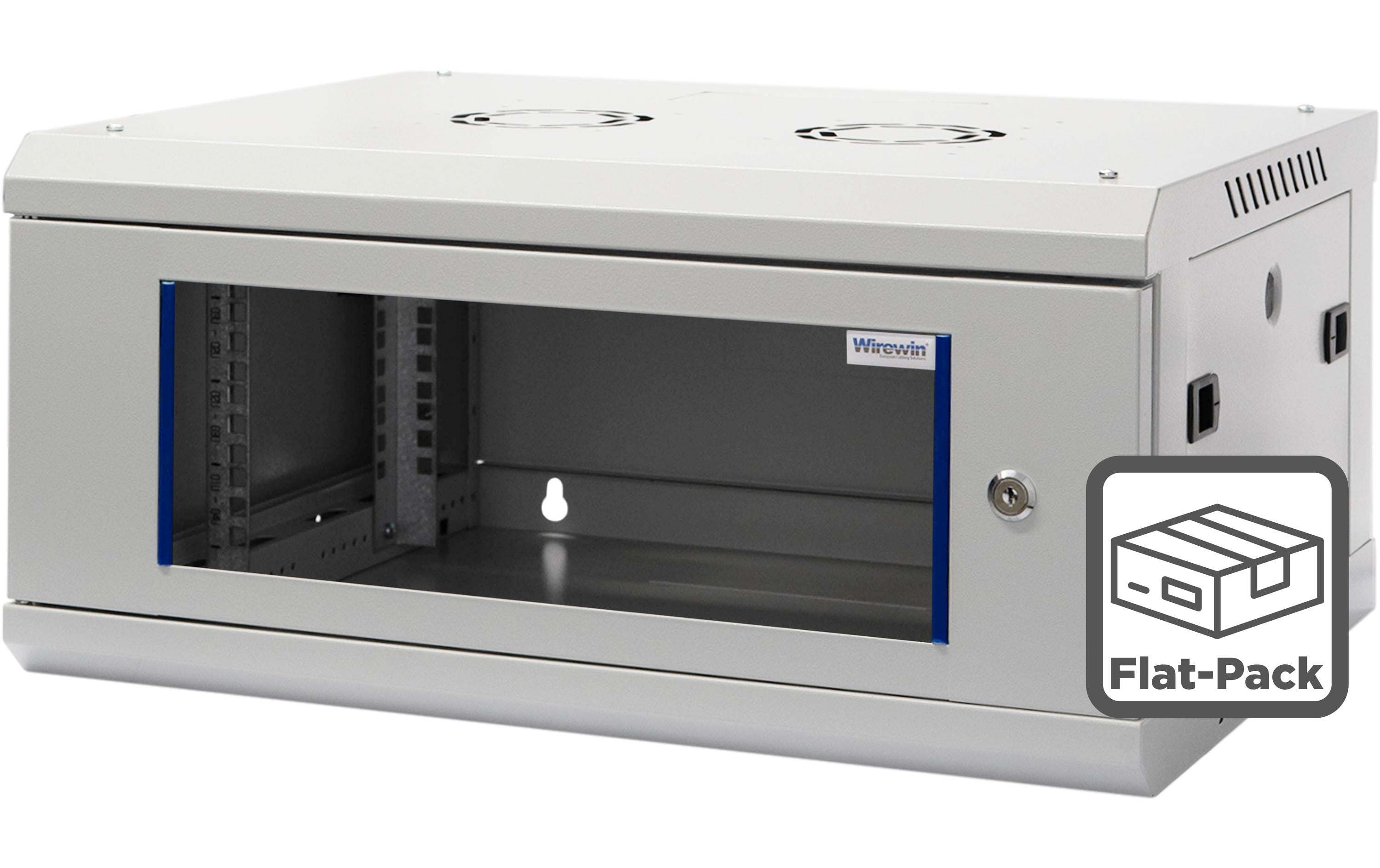WIREWIN Wandschrank PS3 FP, 600x450x4HE