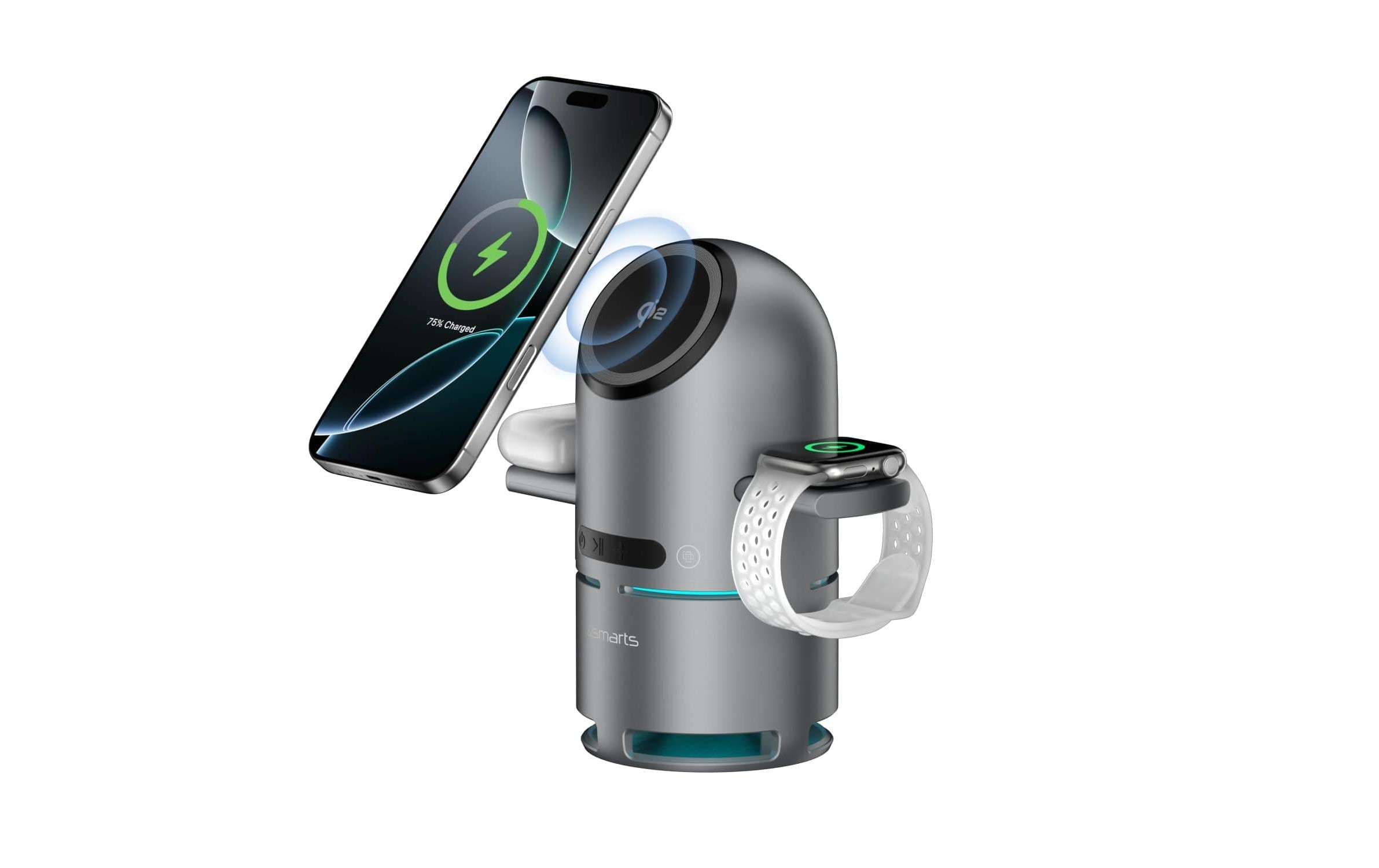 4SMARTS 3-in-1 Ladestation ChargeBot Sound