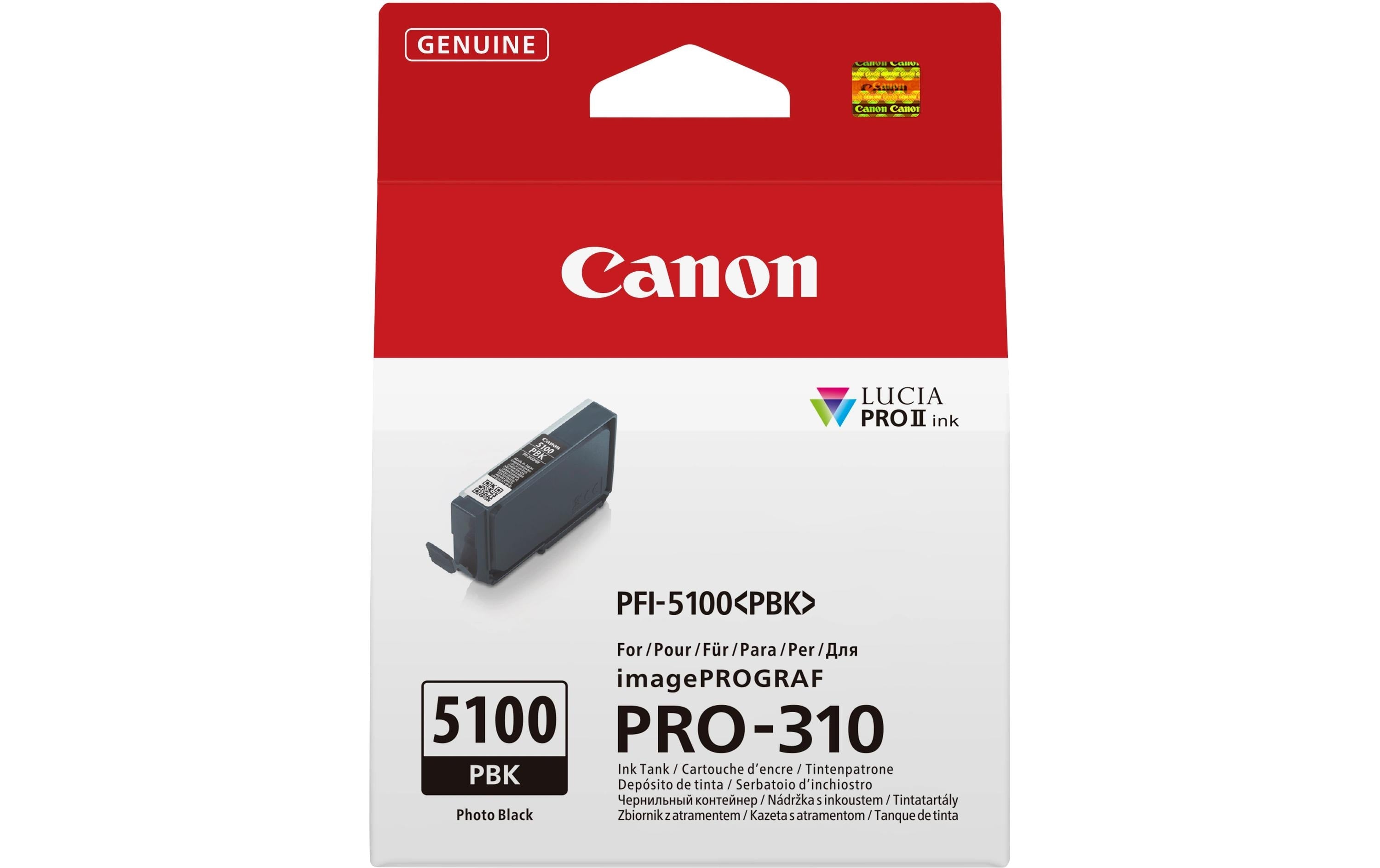 Tinte Canon PFI-5100PBK