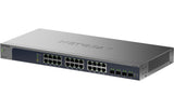 Netgear XS724EM v2: 24 Port EASY SMART SWCH