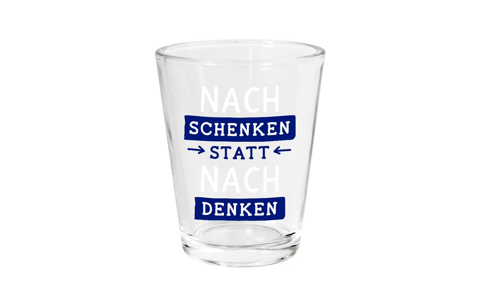 Grafik Werkstatt Schnapsglas