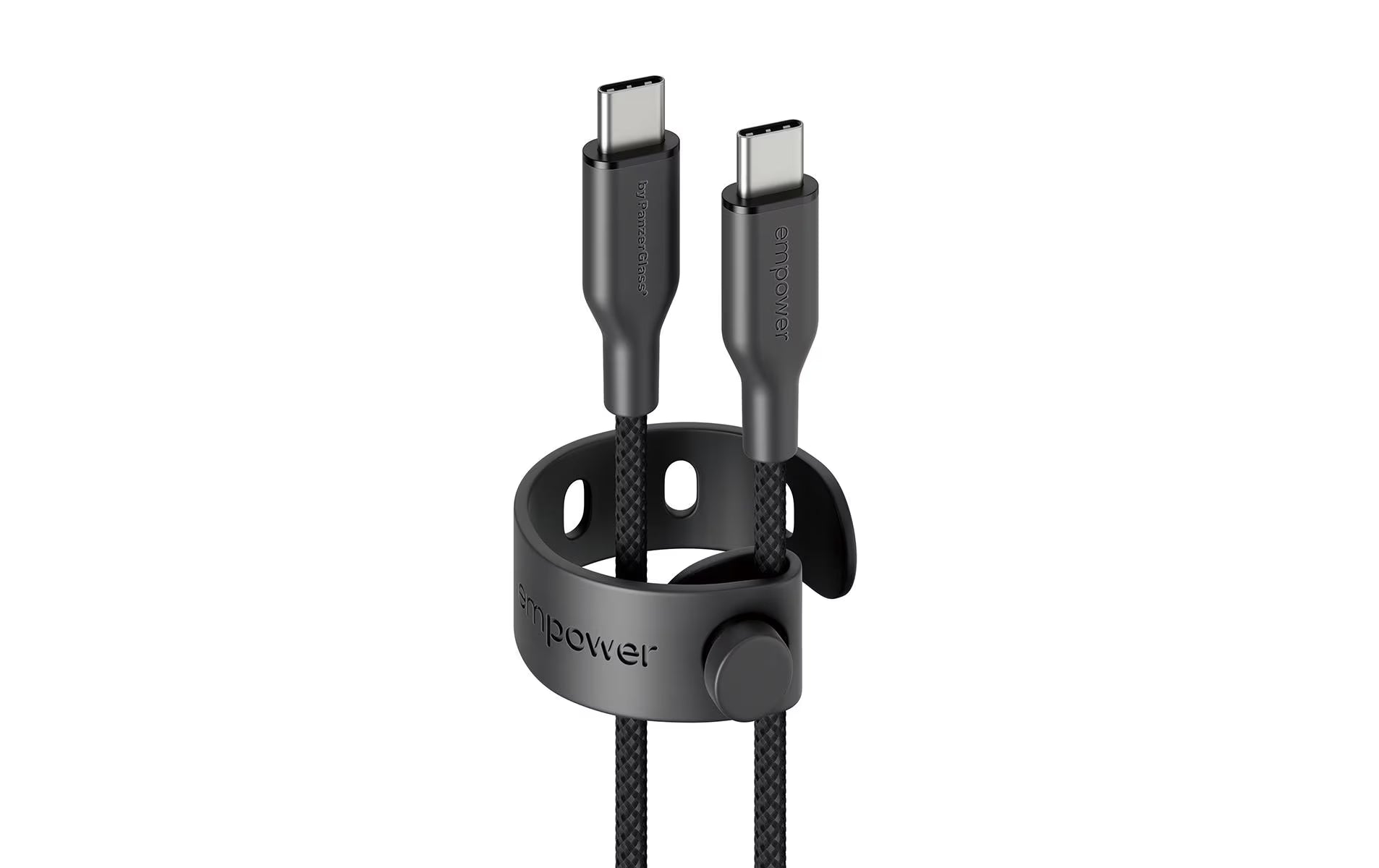 empower USB-Kabel C-C, 60W, 1.2m, schwarz