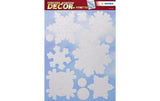 Herma Weihnachtssticker Fensterbild Schneef