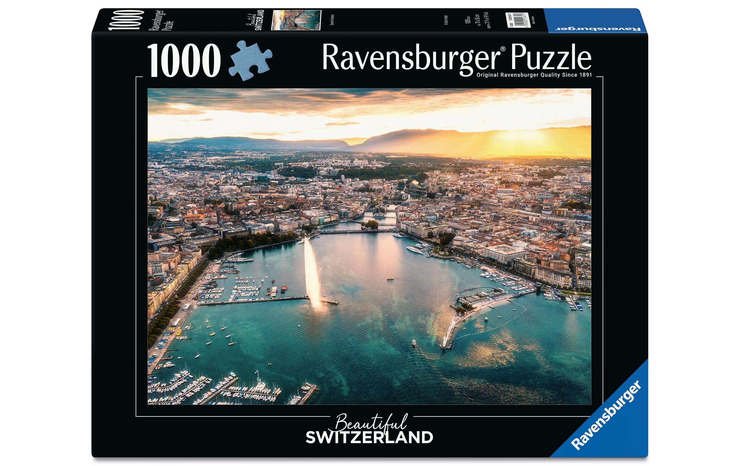 Sunset in Geneva 1000p