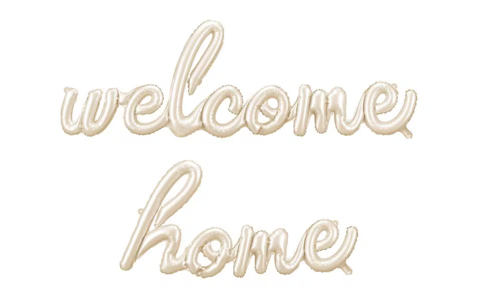 Partydeco Folienballon Welcome