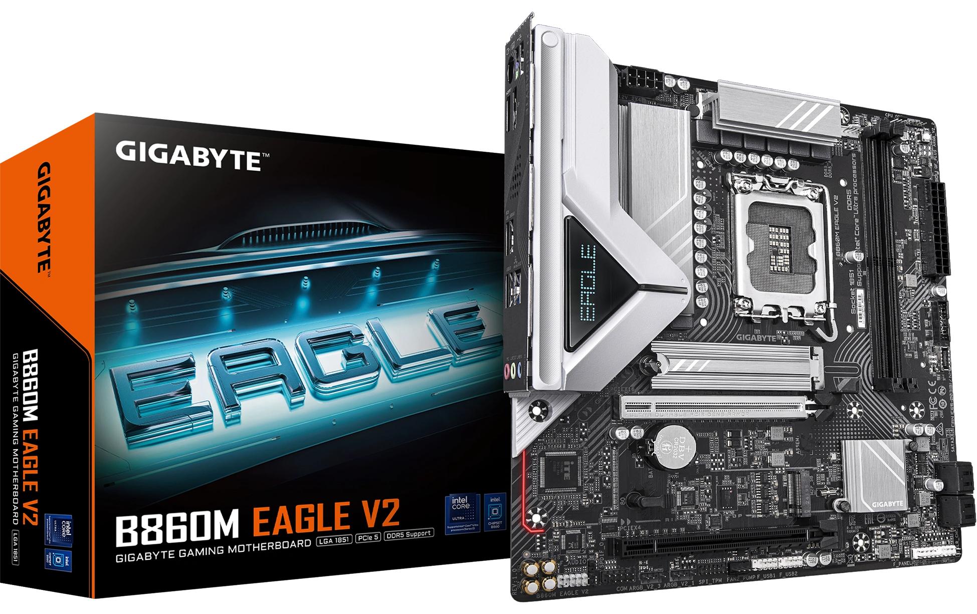 Gigabyte B860M EAGLE V2, uATX