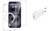 4SMARTS 3in1 Set, Glas, Cover, Charger