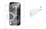 4SMARTS 3in1 Set, Glas, Cover, Charger