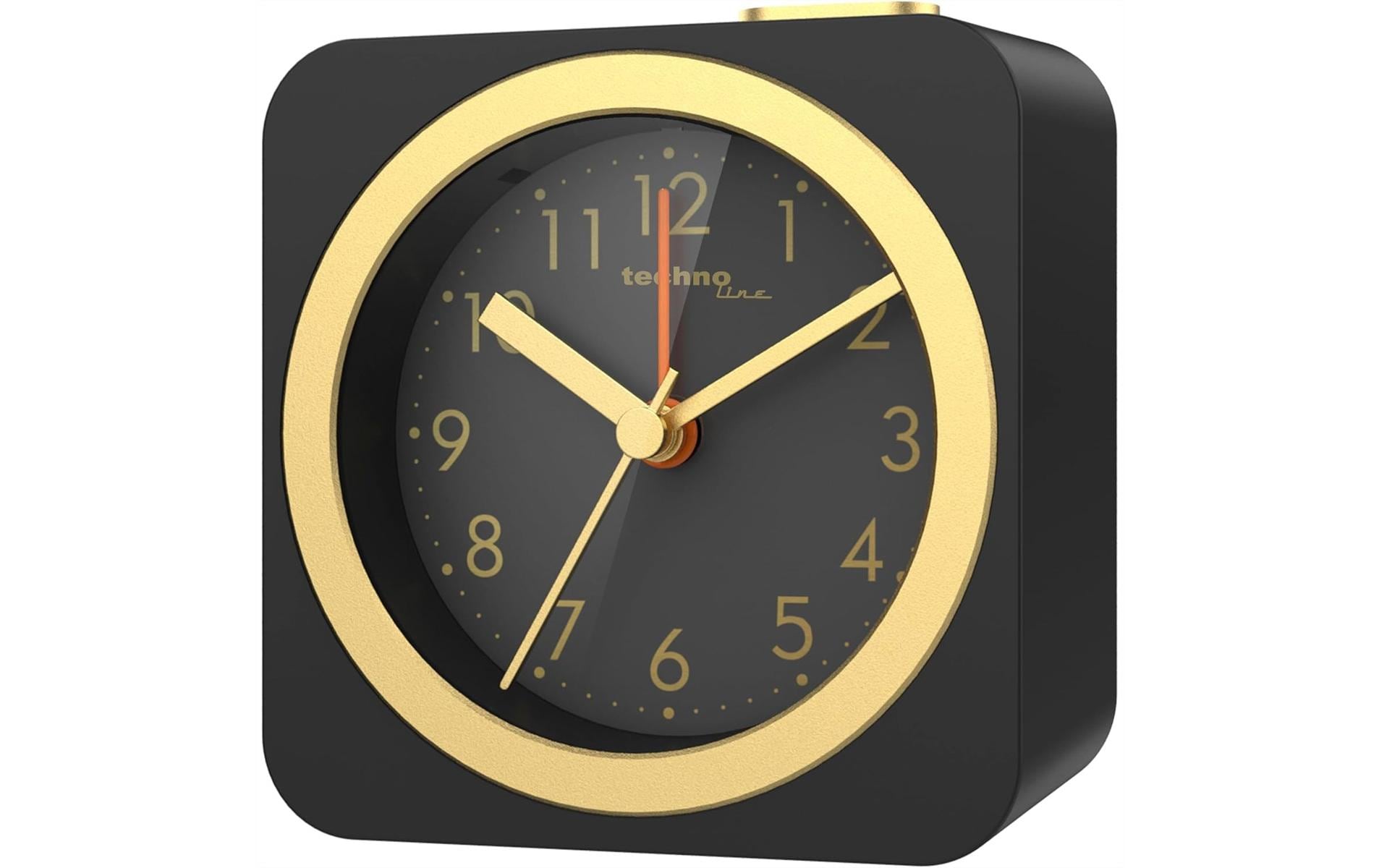 Technoline Wecker analog Modell C gold