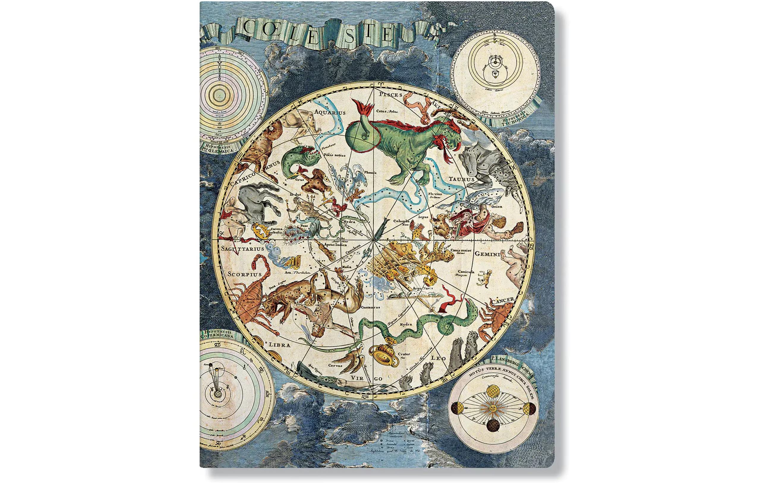 Paperblanks Notizheft Himmlische Karte