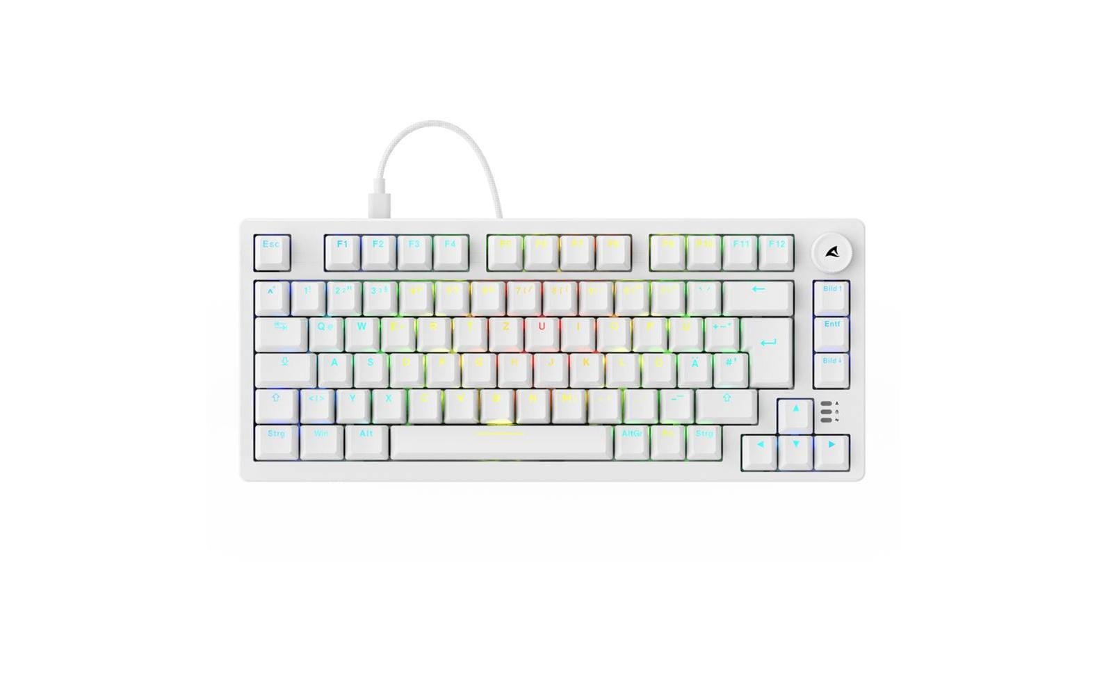 Sharkoon SGK25 white