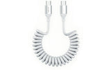 4smarts USB2.0 Spiralkabel C-C,12-50cm,100W