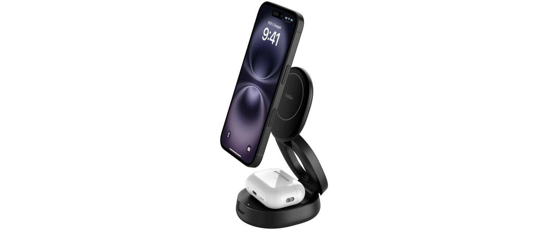 BELKIN BoostCharge 2in1 verstellb ladestati