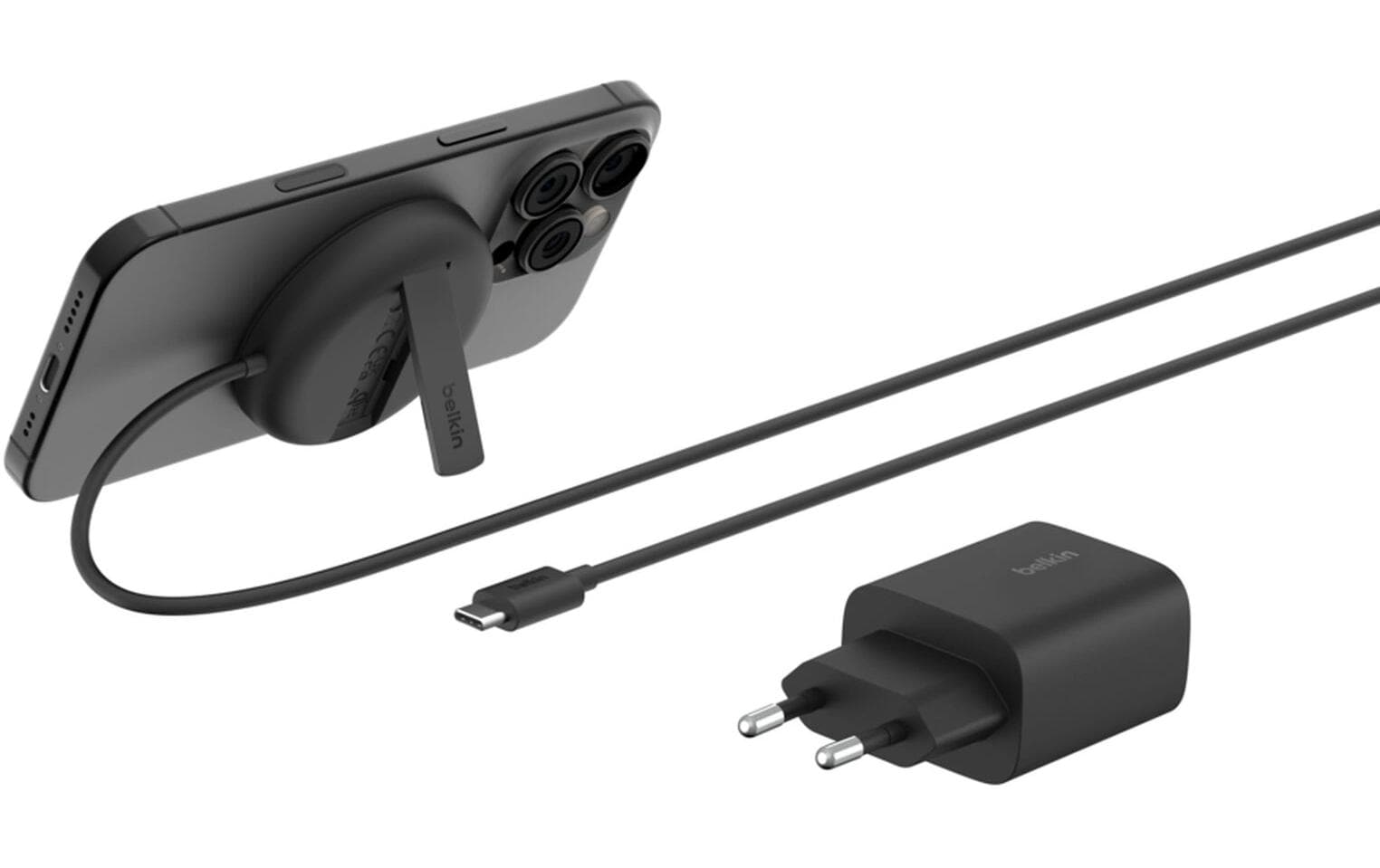 BELKIN qi2 wireless mag ladegerät mit Netzt