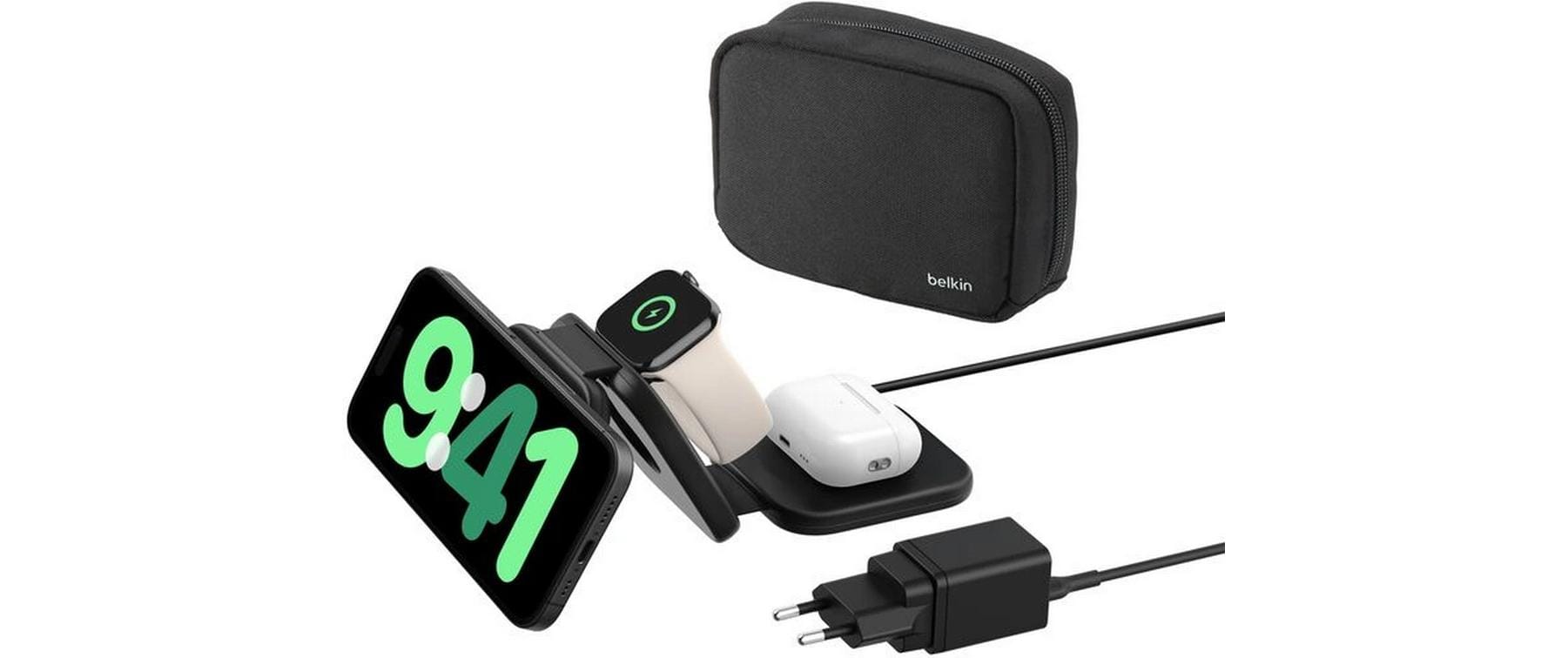 BELKIN BoostCharge 3in1 Reise-Ladegerät