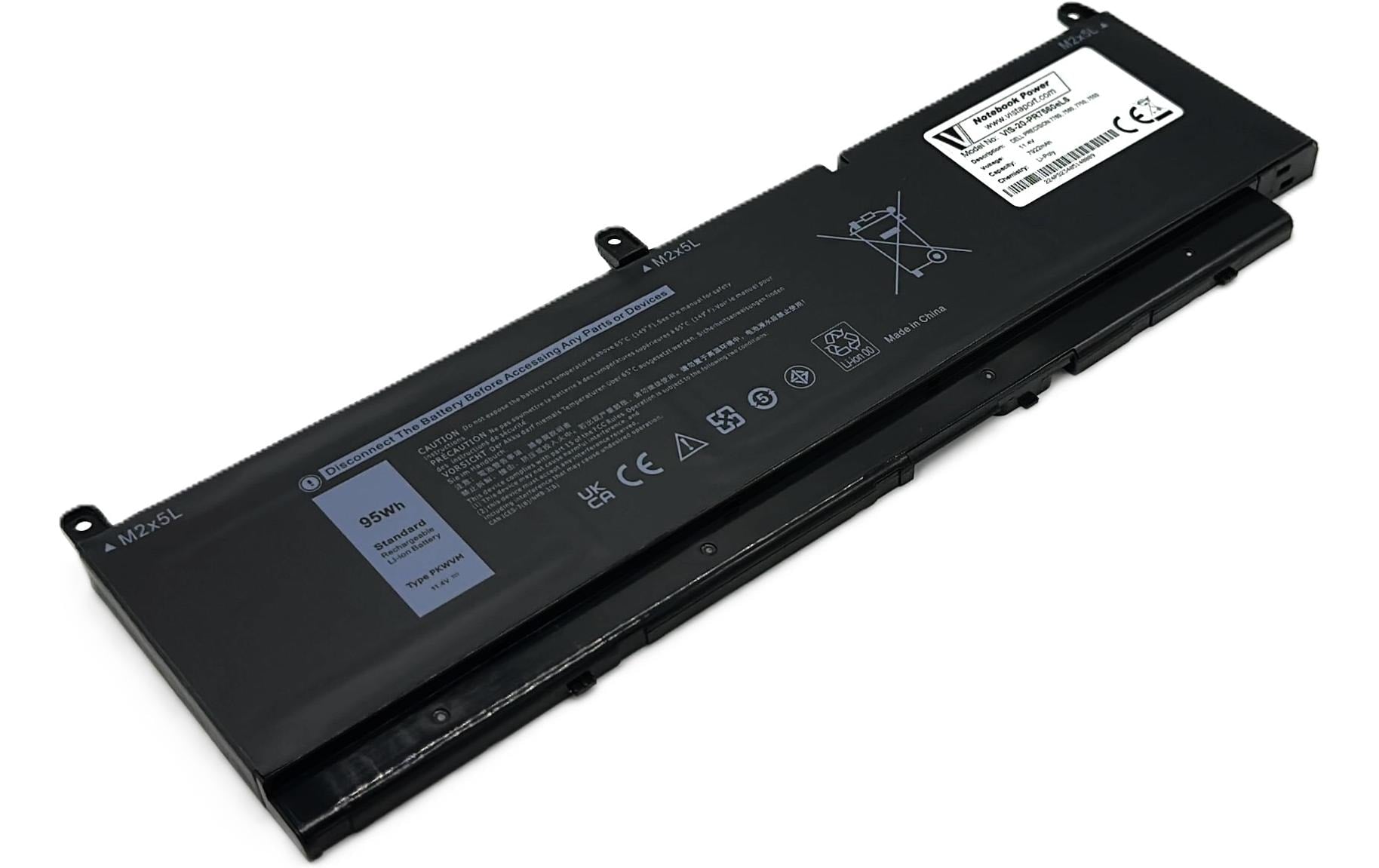 Vistaport Notebook Batteries für Dell