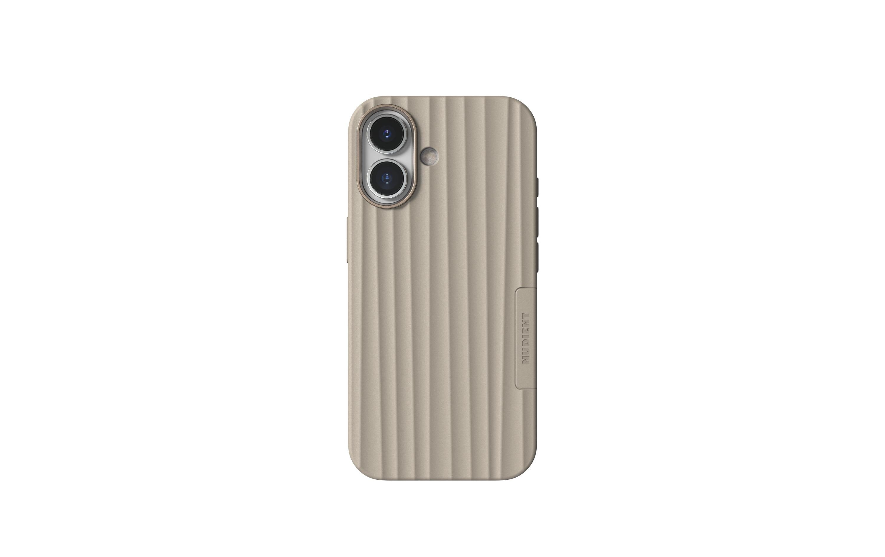 NUDIENT Bold MagSafe Linen Beige
