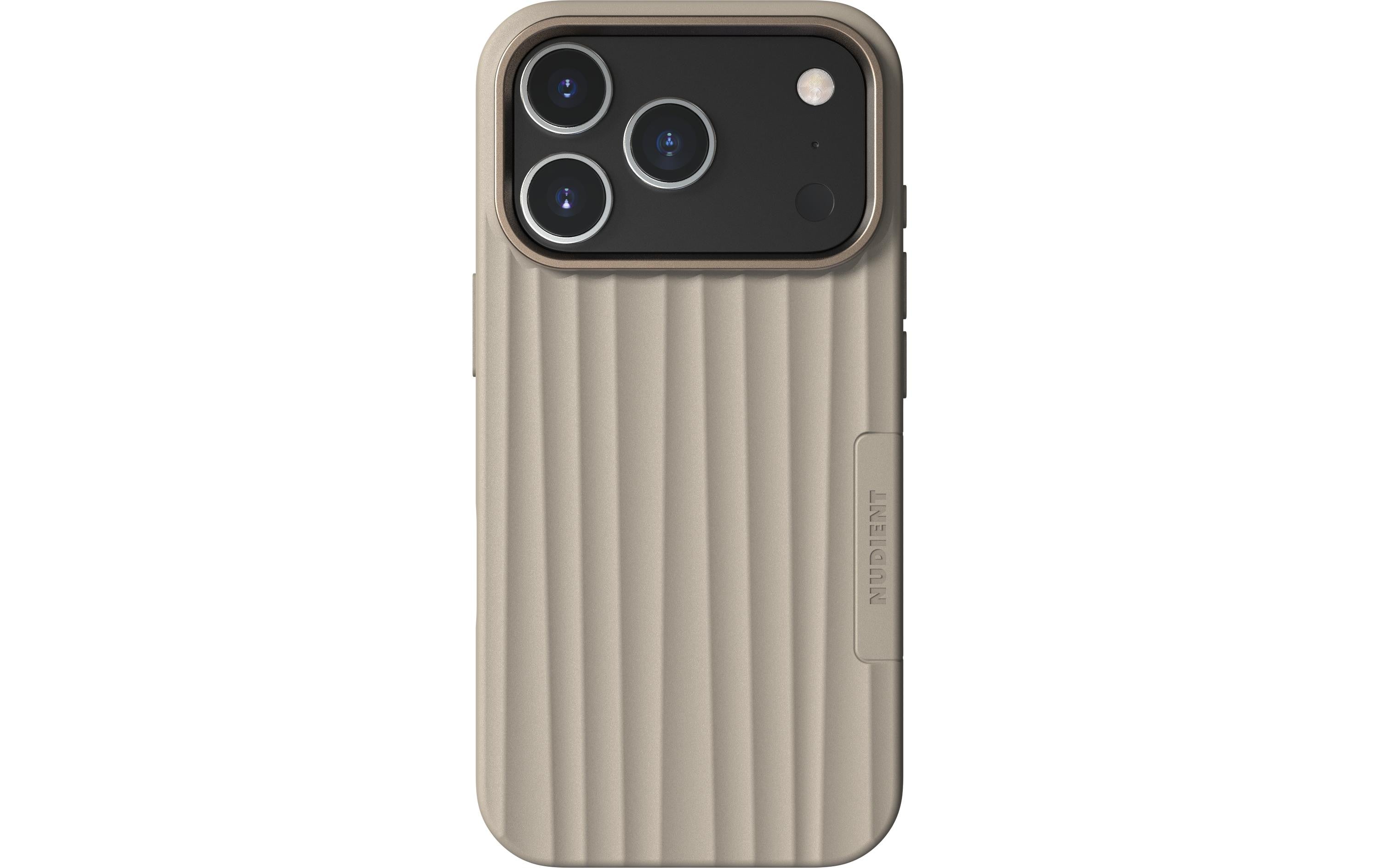 NUDIENT Bold MagSafe Linen Beige