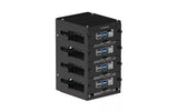 Raspberry Pi Tower Gehäuse U6183, schwarz