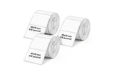 Olympia Etikettenrolle weiss, 3er Pack