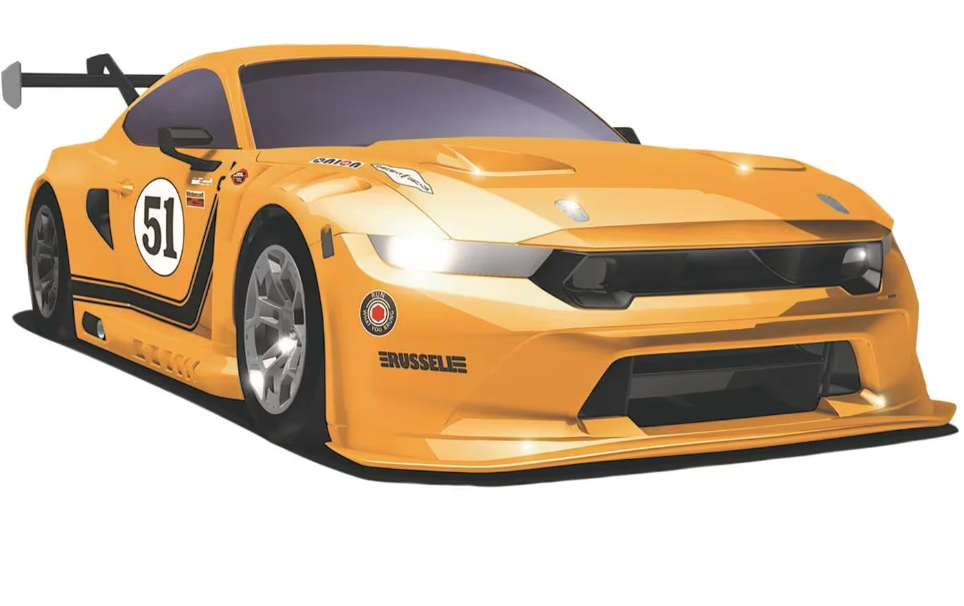 Hybrid Ford Mustang GT3 No. 51