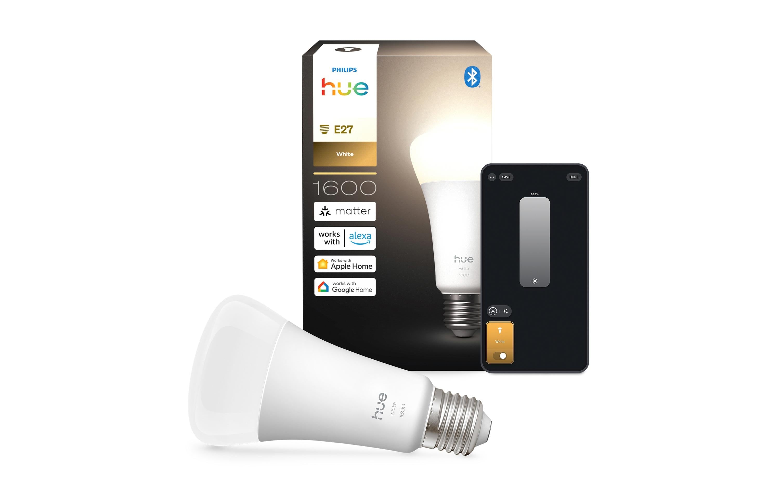 Philips Hue White E27 Einzelpack 1600lm