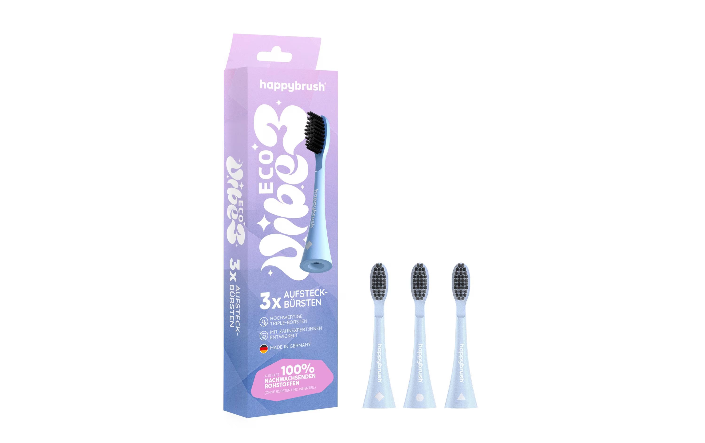 happybrush Aufsteckbürsten V3+