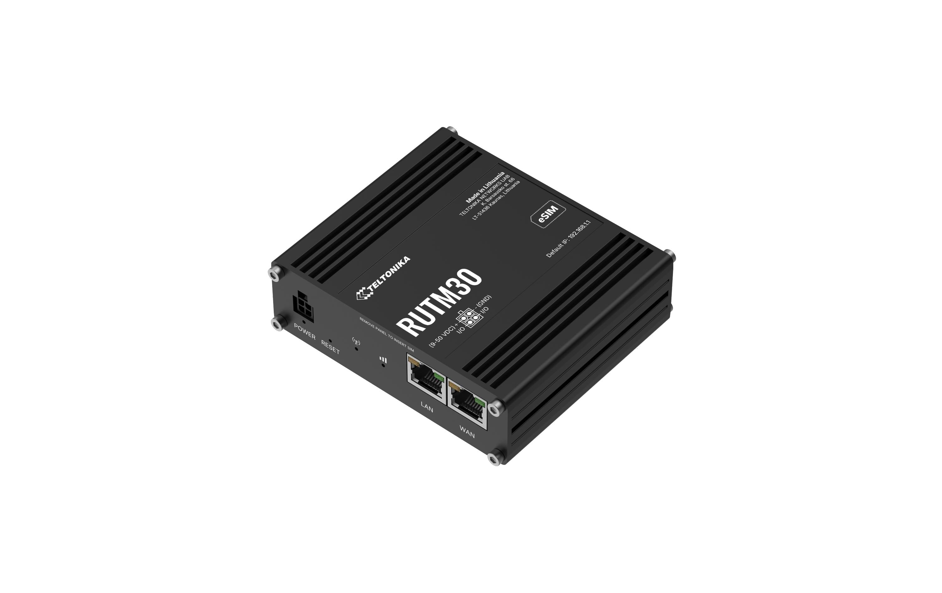 Teltonika 5G/LTE Industrierouter RUTM30