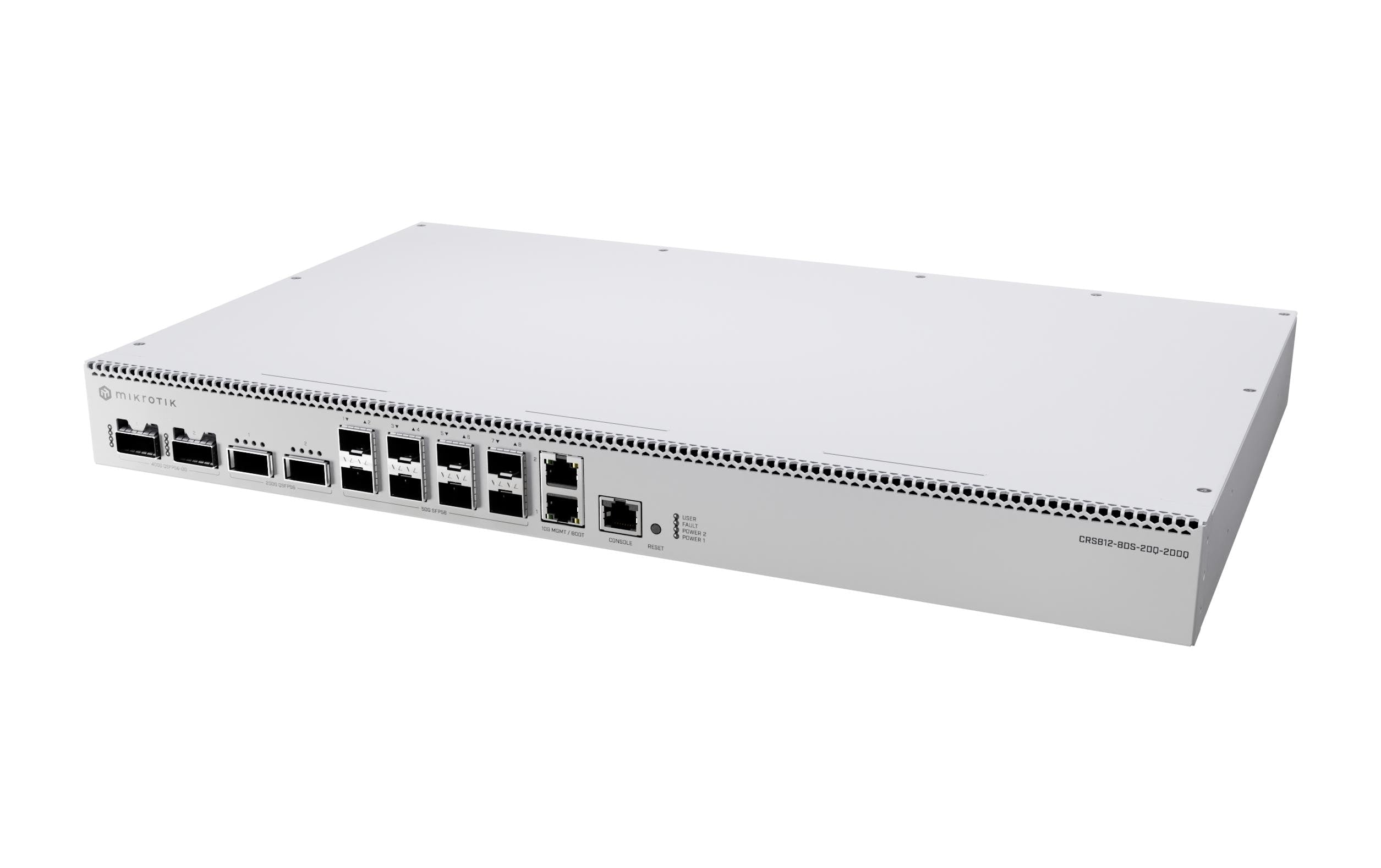 MikroTik CRS812-8DS-2DQ-2DDQ-RM Switch