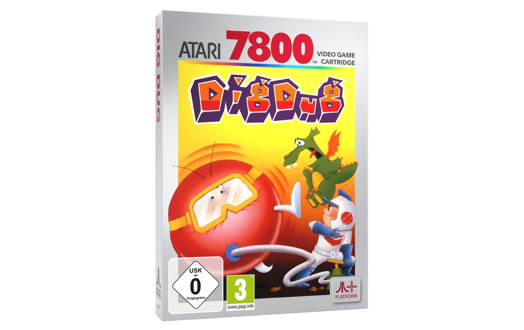 Atari Dig Dug Catridge
