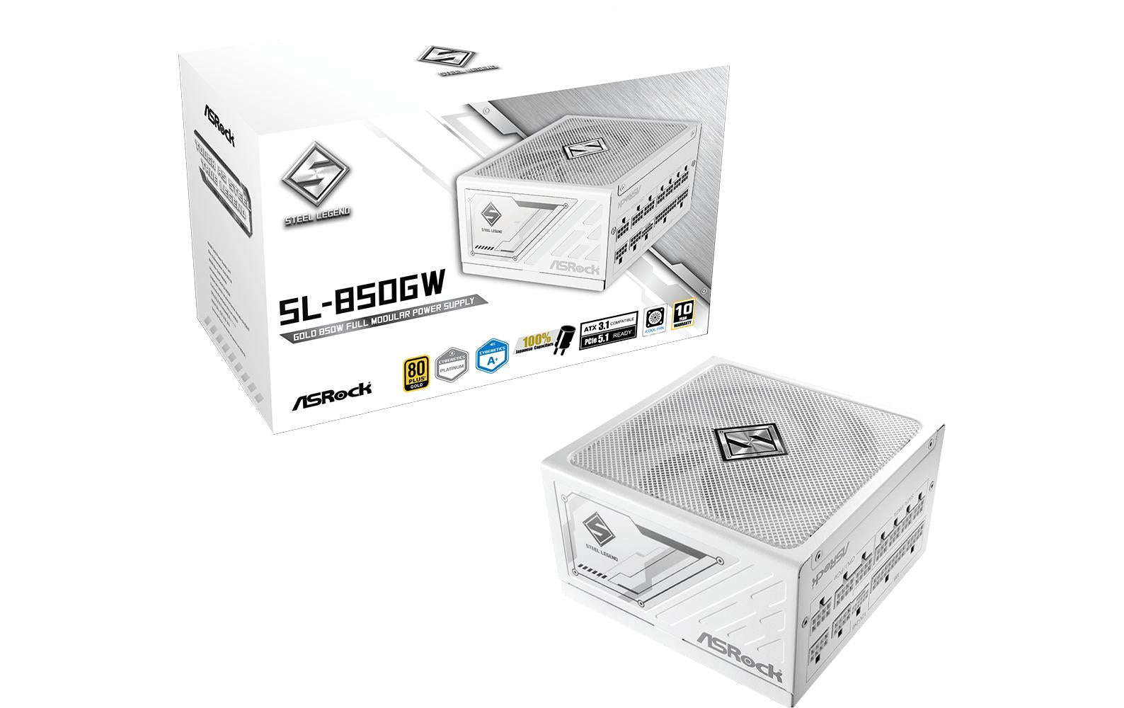 ASRock Steel Legend (White) SL-850GW