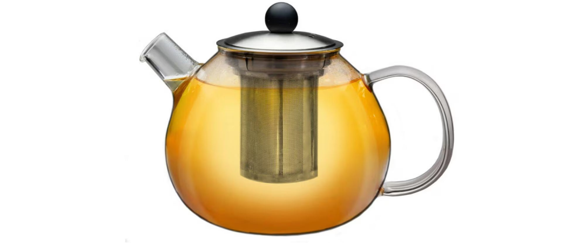 Creano Teekanne aus Glas 1.6
