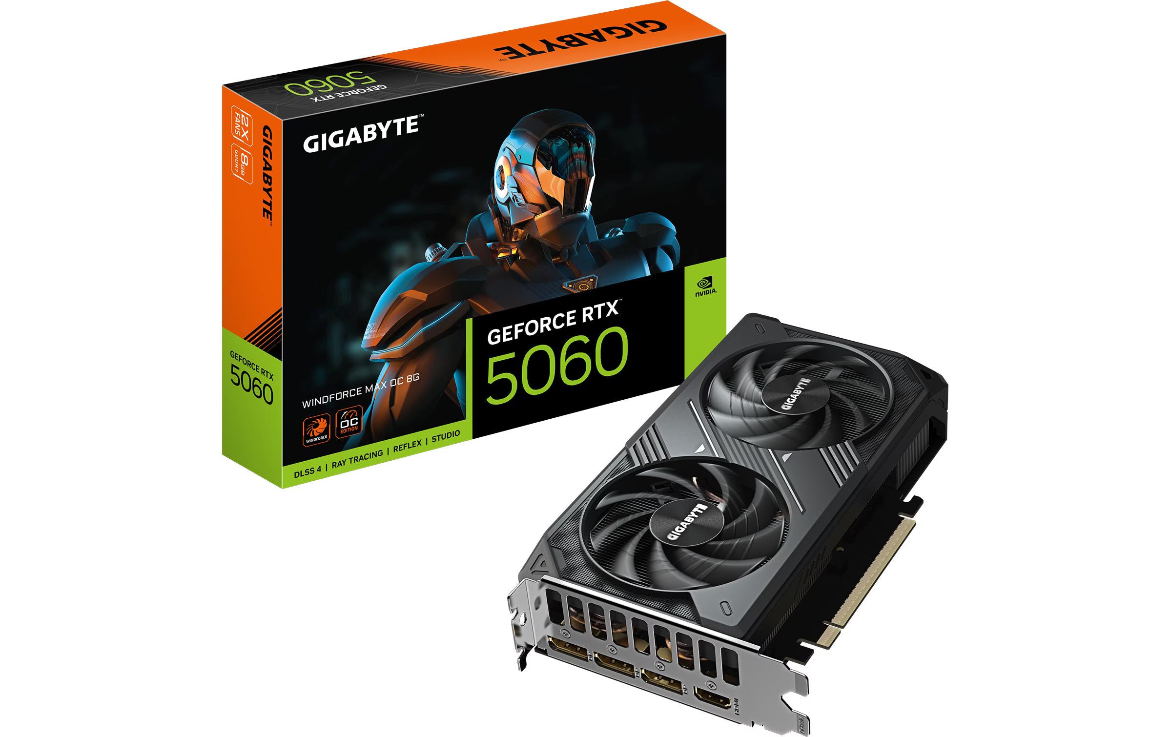 Gigabyte RTX5060 WINDFORCE MAX OC 8G