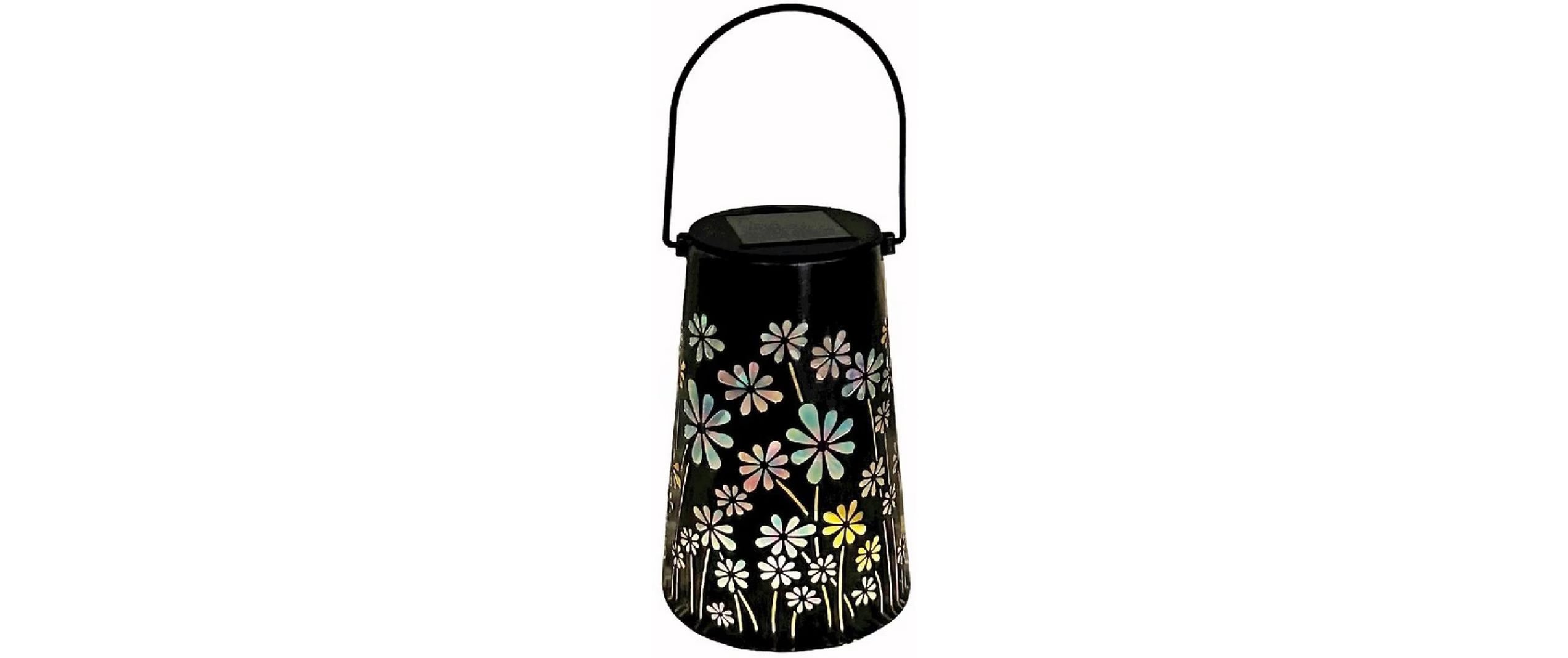 Dameco LED Solar Laterne Metall