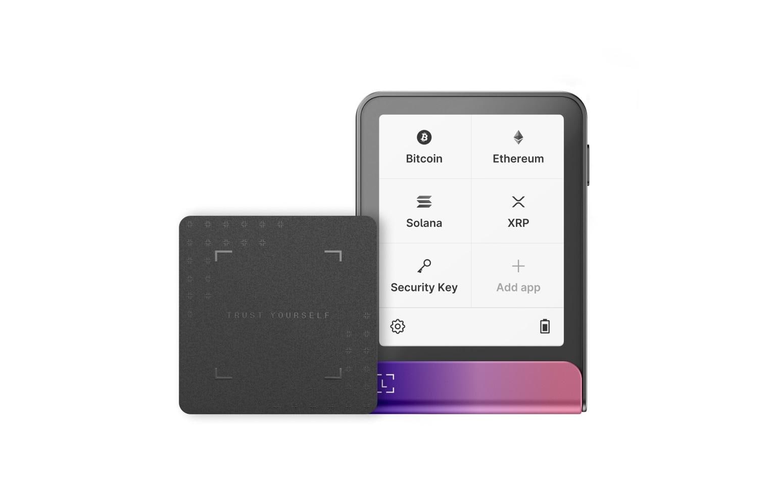 Ledger Flex Crimson Magenta Recovery Key