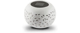 Balthasar Bowl Solar LED, Outdoor, Weiss