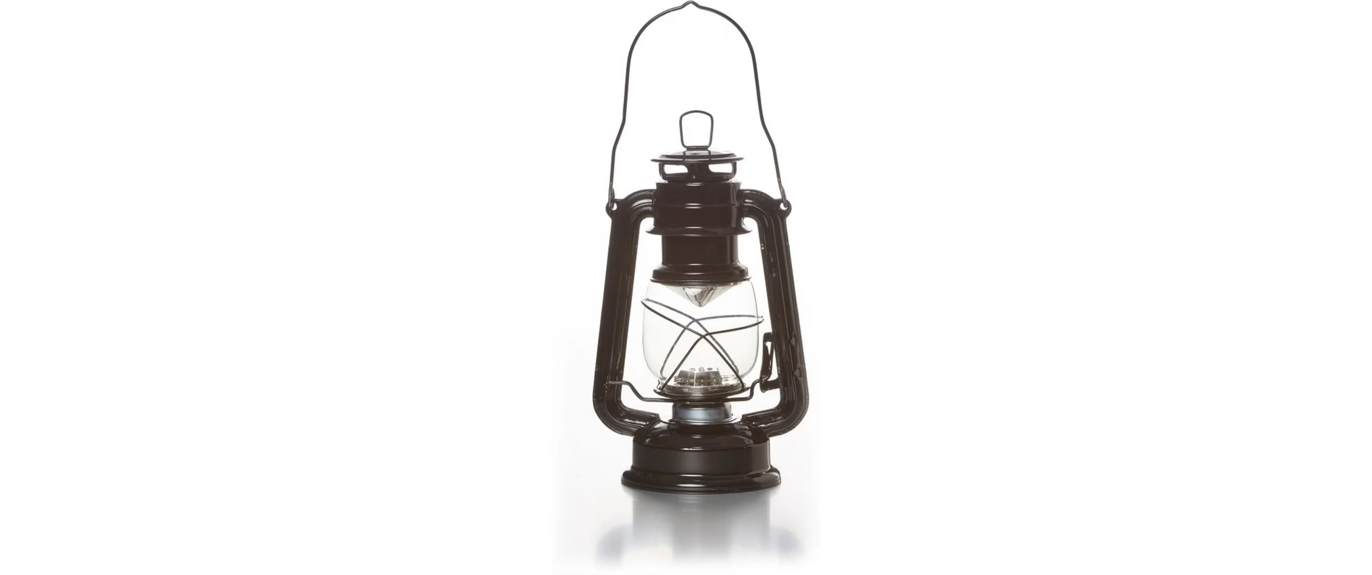Balthasar Sturmlaterne LED, Schwarz